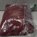 Unybwonn Skirt Sets Women 2 Piece Outfits off the Shoulder Sweater and Knitted Skinny Maxi Skirts Fall Casual Outfits (Large, Red)