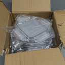 24-Piece PVC-Free BPA-Free Food-Grade Plastic Kitchen Set (12 Containers + 12 Lids), Leakproof Airtight Reusable Meal Prep & Food Storage Containers, Microwave and Dishwasher Safe