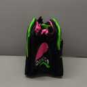 QUIKGO Bowling Bag for Single, Tote Bowling Bag with Padded Holder, Fits Shoes Up to Mens Size 14, Built-in Accessories Mesh Pocket