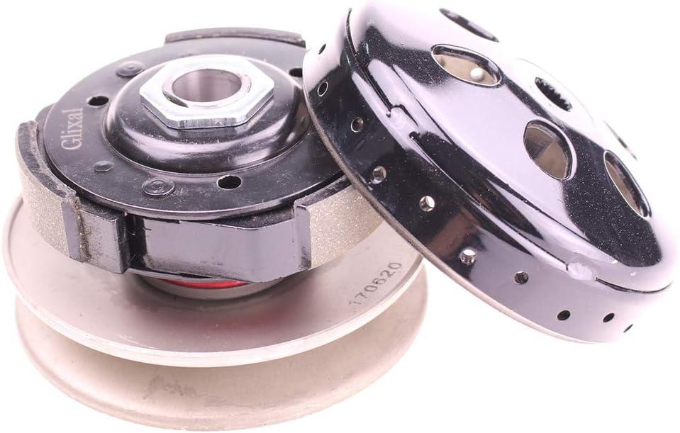 Glixal High Performance Racing Clutch Assy with Clutch Bell for GY6 125cc 150cc 157QMJ 152QMI Engine Chinese Scooter Moped ATV Go-Kart