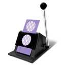 58mm Button Paper Cutter, 2.28 inch Graphic Punch Die Cutter Circle Punch Cutter for DIY Button Making Scrapeboards Cardstocks Cutting