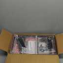 Upgrade Large power tool organizer Wall Mount,4 Layers Heavy Duty Metal Loads 400lbs Power Tool Hanger Shelf Battery Storage with 8 Cordless Drill Bit Holder, Utility Racks for Garage Tool Room (Red)