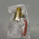 Brass Garden Hose Shut Off Valve - 3/4" Female x 3/4" NPT Male Fittings Connector with Long Handle 1/4-Turn Ball Valve