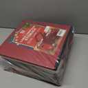 Holiday Cheer Premium Christmas Ornament Storage with 8 Tray  Christmas Storage Container with Dividers Perfect for Holiday Decorations Fits 128 Holiday Ornaments  Tear-Proof Fabric (Large, Red)