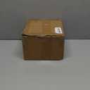 S&Q's CERAMICS Raised Cat Bowl, Elevated Cat Bowl for Food and Water, Ceramic Titled Dish, Anti Vomit & Whisker Friendly, Microwave and Dishwasher Safe (Brown, 5.8")