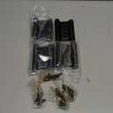 3" Double Action Spring Hinges, Self Closing Door Hinges for Saloon Cafe Pub Swinging Doors, 201 Stainless Steel, Including Pins and Screws, 4-Pack