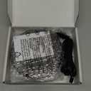 Gaiatop Coffee Mug Warmer for Desk, 3 Temp Settings, 2-9Hrs Timer, 3 Colorful Romantic Atmosphere Light Modes, Stocking Stuffers, Beverage Heating Plate with Digital Display for Candle Tea Milk Black