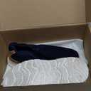 Mens Casual Loafers Slip-on Boat Mesh Walking Shoes Business Oxfords Sneakers Work Comfortable Lightweight Soft Sole (8, Dark Blue)