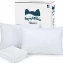 SquishPillow by Original Squishmallows - Standard Size Bed Pillow 2-Pack (Firm Density) - Pillowcases Included