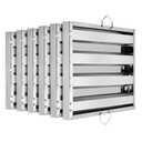New Star Foodservice 54323 Stainless Steel Hood Filter, 16" W x 20" H, Set of 6