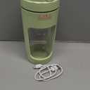 Portable Blender Cup - 20 oz(600ml) Large Capacity, Travel Personal Size Blender for Shakes and Smoothies.High-Speed Multi-Blade Design | Personal Size, BPA-Free & Leakproof (GREEN)