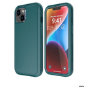 Diverbox for iPhone 14 Case [Shockproof] [Dropproof] [Tempered Glass Screen + Camera Lens Protector],Heavy Duty Protection Phone Case Cover for Apple iPhone 14 (Dark Green)