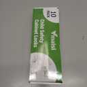 Vmaisi 10 Pack Cabinet Locks for Babies Child Safety Latches - 3.5 Inches Longer Baby Proofing Cabinets Drawer Lock with Adhesive Easy Installation