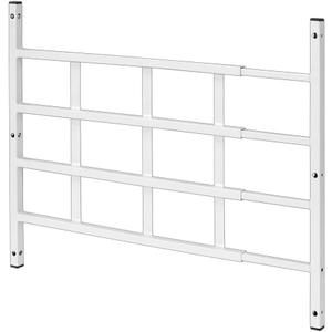 Segal S 4764 Fixed Window Guard Adjustable Child Safety Window Guard Prevents Accidental Falls, Tamper Resistant Screws Included, Non-Egress, White, 23-1/2 to 38 In. W x 21-1/4 In. H (Single Pack)