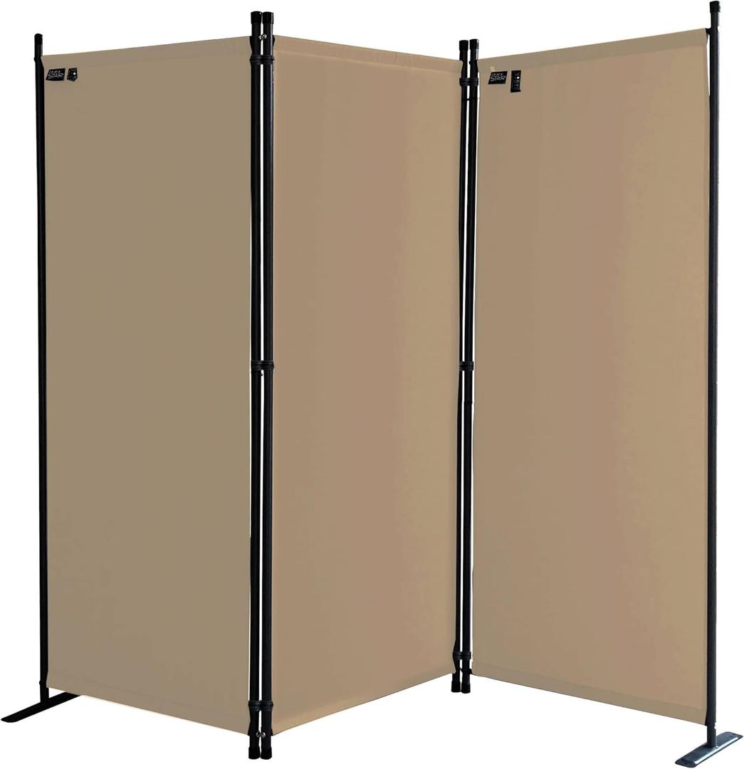 Paravent 3tlg. 170x165sm Sand
