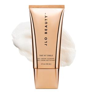 JLO BEAUTY Gel Cream Face Wash, Daily Facial Cleanser & Makeup Remover, Hydrating Sulfate Free Skin Care Formula with Antioxidants, Gentle Face Cleanser For Women, That Hit Single, 5 Oz