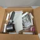 Filtered Shower Head with Handheld - High Pressure 3 Spray Modes Showerhead with Filters, 12 Replaceable Water Softener Filters for Hard Water | Ion Shower Drops Head with 75" Anti-Burst Hose (Gray)