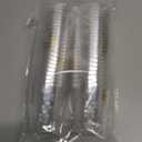 Umigy 100 Pcs Christmas Shot Glasses Disposable Shot Plastic Clear Small Cups for Party Bulk 2 Oz Cups Plastic Tumbler for Birthday Party Wine Food Snack Tasting Drinking Serving(Gold, Reindeer)