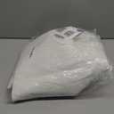 SHACOS Boho Small Bathroom Rugs 16"x24" Extra Soft Absorbent Microfiber Bath Mats Home Decor Non Slip Carpet Machine Washable Shaggy Bath Rugs for Shower Bathtub Floor, White 1'4" x 2'