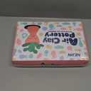 Air Dry Clay Kit for Adults, 3.3Lbs + 30PCS Pottery Craft Kit for Beginners, Sculpting Tools Set & StepbyStep Guide, 12 Paints, Paintbrush, Varnish, and more  Crafts for Adults for Birthdays Gift