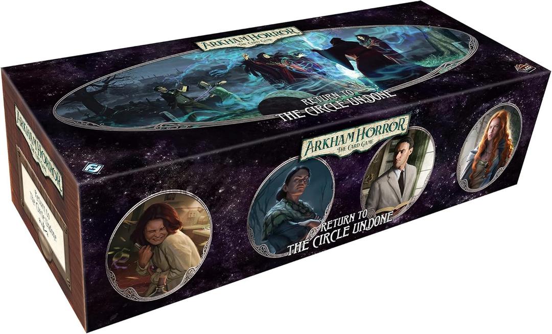 Asmodee Arkham Horror The Card Game Return to The Circle Undone Expansion - Unveil The Enchanted Secrets, Lovecraftian Cooperative LCG, Ages 14+, 1-4 Players, 1-2 Hour Playtime