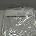 SUNEE Zipper Binder 3 Ring, 3 Inch O-Ring with Handle and Shoulder Strap, 500-Sheet Capacity, Multi-Pockets for Middle School Organizer Binder with Zipper, Gray