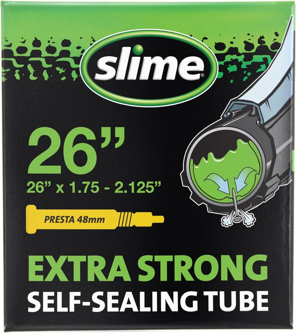 Slime Bike Inner Tube with Slime Puncture Sealant (26" x 1.75-2.125") Slime Bike Inner Tube with Slime Puncture Sealant (26" x 1.75-2.125")