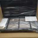 Fish Tank Stand, 40 Gallon Heavy Duty Metal Aquarium Stands, Reptile Tank, Turtle Tank, Breeder Tank Stand, 660LBS Capacity Terrarium Stand Rack with 2-Tier Storage Shelves (Black, 36.5"x18.5"x29.5")