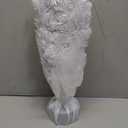 JPM 22-Inch Mini Artificial Christmas Tree – Tabletop Xmas for Holiday Home Decor, Desk, Mantel, Gift (White)