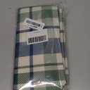 Blue Sage Green Spring Plaid Pillow Covers 20x20 Set of 2 Seasonal Tartan Buffalo Plaid Holiday Print Decorative Outdoor Pillowcases Farmhouse Summer Throw Cushion Case Couch Sofa Bed Decor