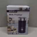 SIMPLETASTE Milk Frother, 4in1 Electric Milk Steamer, Automatic Warm and Cold Foam Maker and Milk Warmer for Latte, Cappuccinos, Macchiato