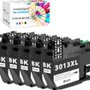 F FINDERS&CO LC3013BK Black Ink Cartridge Replacement for Brother LC3013 XL Black Ink to Work with Brother MFC-J491DW MFC-J497DW MFC-J690DW MFC-J895DW Printer, 5 Pack