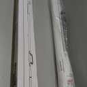  Reinforced 42" Tall X 80" Wide Retractable Baby Gate for Doorway 3.5ft Extra Tall Cat Gate for Stairs Indoor Retractable Baby Gates Extra Wide with Reinforced Bar Mesh Gates for Kids or Pets, White : Baby