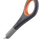 Slice Precision Knife, Finger Grip for Precision and Control, Safe Ceramic Blade Lasting 11x Longer than Metal, Pack of 2 