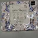 RUVANTI Queen Cotton Percale Bed Linen Set Soft Breathable - Deep Pocket 4Pcs Maple