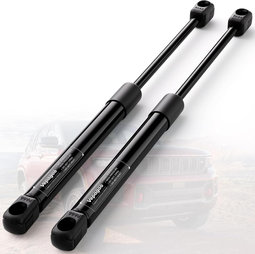 Vepagoo Rear Trunk Hatch Gas Struts, Liftgate Shocks Tailgate Lift Support PM3031 Compatible with 2011-2013 Jeep Grand Cherokee with Power Liftgate, 2pcs (1 Pair)