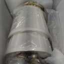 KDG Cordless Portables Table Lamp Set of 2, LED Fabric Shade Small Desk Lamps, 5000mAh Battery Powered Lighting, 2700K Step less Dimmable Light for Living Room, Dining Room, Bedroom, Bedside (Gold)