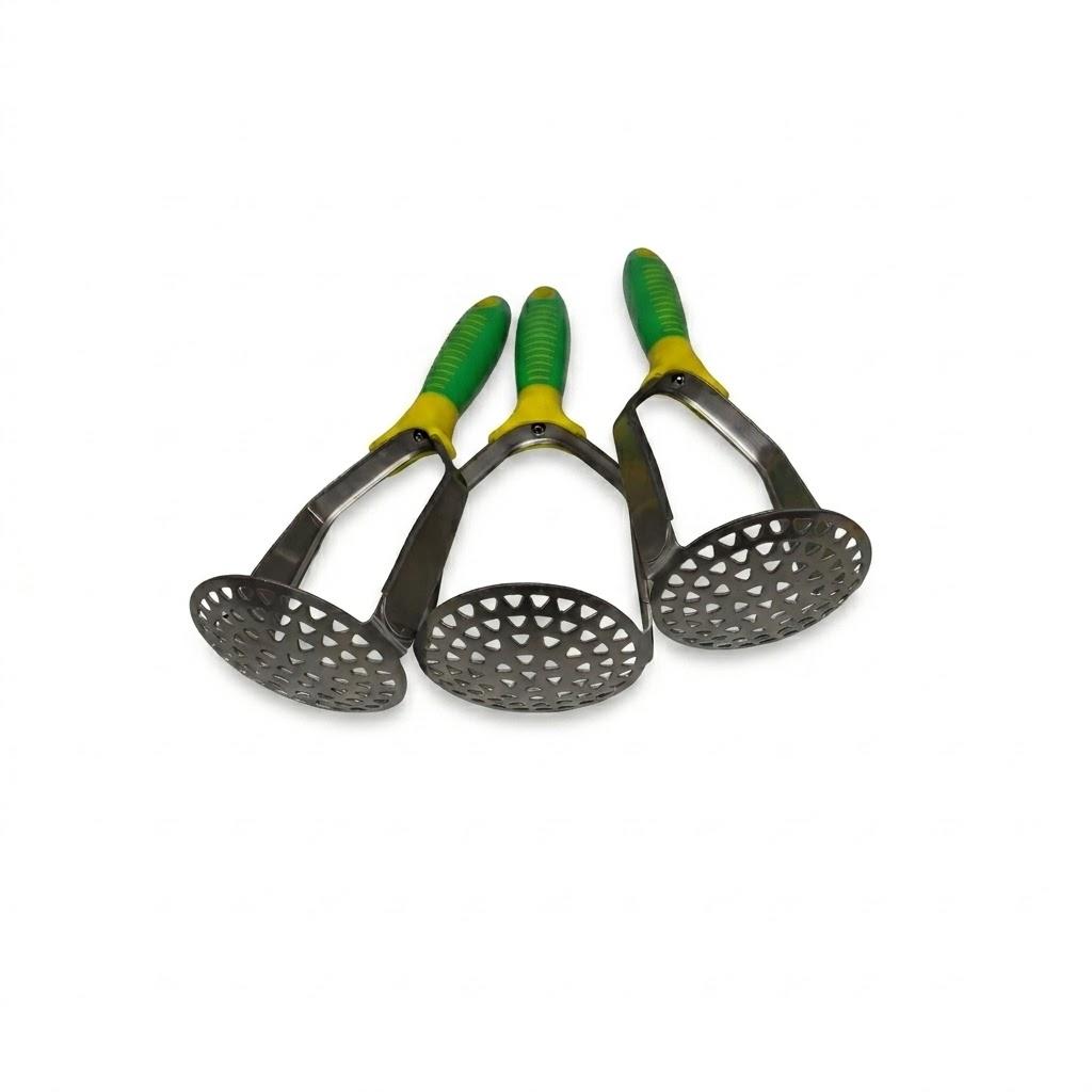 Potato Masher Heavy Duty  Stainless Steel Mashing Tool 3 set