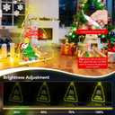 LED Drawing Board for Kids, Christmas Decorations Indoor Acrylic Light up Dry Erase Board LED Note Board 7 Colors, Lighted LED Message Glow Doodle Board Xmas Decor Gift Tree Home Holiday Kids Toy Gift