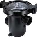 310-6500 Pool Pump Strainer Housing with Lid & Basket Compatible with Waterway Hi-Flo/Hi-Flo II Pumps 310-6500 Pump Housing Designed for Swimming Pool and Spa Pumps