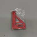 3D Multi-Angle Measuring Ruler,45/90 Degree Aluminum Alloy Woodworking Square Protractor,Drawing Line Ruler, Miter Triangle Ruler High Precision Layout Measuring Tool for Engineer Carpenter,R