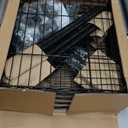 Amazon Basics 5-Shelf Tower Adjustable Storage Shelving Unit for Garage, Rust-Resistant Steel, 150 lbs Per Shelf, 16"W x 16"D x 54"H, Black