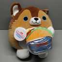 Snackles Series 2 Puppy & Sonic Burger 16 Inch Plush by ZURU, Ultra Soft Plush, Collectible Plush with Real Licensed Brands, Stuffed Animal, Giftable