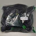 Flexi Hose Expandable Garden Hose with 8 Function Nozzle, 150FT - Lightweight Retractable Garden Hose, Water Hose - No-Kink Flexibility, 3/4 Inch Solid Brass Fittings and Double Latex Core (Black)