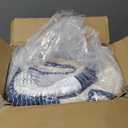 Litanika Quilt King Size Blue and Yellow, Stripe Patchwork Summer Bedspread Coverlet 3 Pieces, Soft Lightweight Microfiber Quilted Bedding Set for All Season(1 Quilt, 2 Pillowcases)