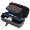 Zadii Protective Carrying Case Compatible with Nintendo Switch 2, Dual-Layer Travel Bag Holds Switch 2 Console, 20 Games, Power Adpater, Earbuds, Cables and Other Accessories