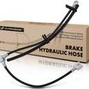 A-Premium Rear Driver Side Brake Hydraulic Hose Compatible with Ford Models - E150, E250, E250 Econoline, E350 Super Duty, E450 Super Duty, E350 Club Wagon, E350 Econoline Club Wagon