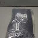 Chyhomenyc Dark Grey Curtains 63 Inch Length 2 Panels, Faux Linen Textured Semi Sheer Light Filtering Soft Airy Rod Pocket Window Treatment Drapes for Living Room Bedroom, Each 40" Wx63 L