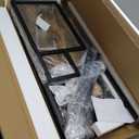 3-Tier Mini Fridge Stand Kitchen Bakers Rack with Adjustable Shelves, Freestanding Microwave Stand with Storage, Split Design Coffee Bar Station for Home Office Dorm (Rustic Brown, 25.6")