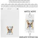 IWXYI Funny French Bulldog Kitchen Towel Set of 3, Dog Lover Gifts, Corgi 16 X 24 Inches